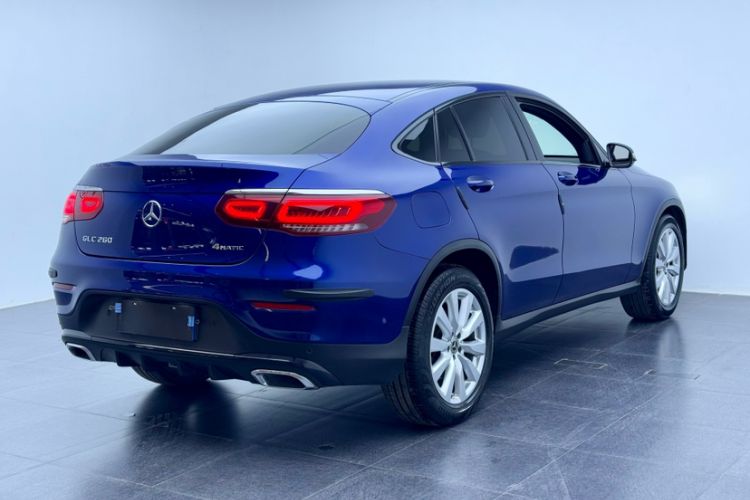 Used Mercedes-Benz GLC Coupe 2020 GLC 260 4MATIC Coupe SUV Exterior 3