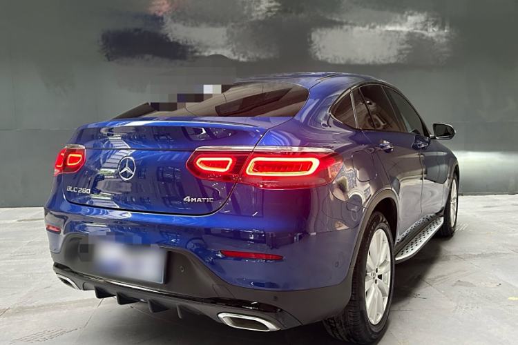 Used Mercedes-Benz GLC Coupe 2020 GLC 260 4MATIC Coupe SUV Exterior 3