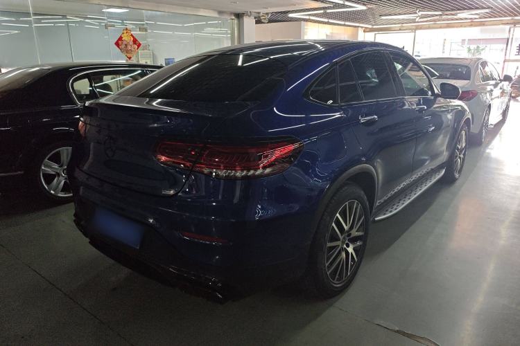 Used Mercedes-Benz GLC Coupe 2020 GLC 300 4MATIC Coupe SUV Exterior 3