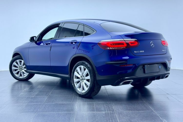 Used Mercedes-Benz GLC Coupe 2020 GLC 260 4MATIC Coupe SUV Exterior 4