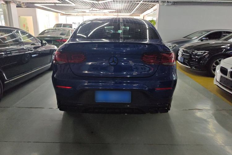 Used Mercedes-Benz GLC Coupe 2020 GLC 300 4MATIC Coupe SUV Exterior 4