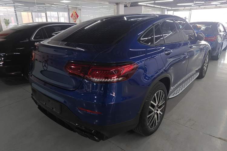 Used Mercedes-Benz GLC Coupe 2020 GLC 300 4MATIC Coupe SUV Exterior 5