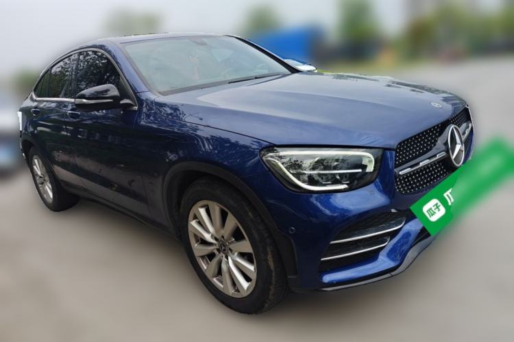 Used Mercedes-Benz GLC Coupe 2020 GLC 260 4MATIC Coupe SUV Front Right 45 Deg