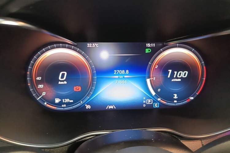 Used Mercedes-Benz GLC Coupe 2020 GLC 300 4MATIC Coupe SUV Instrument Cluster