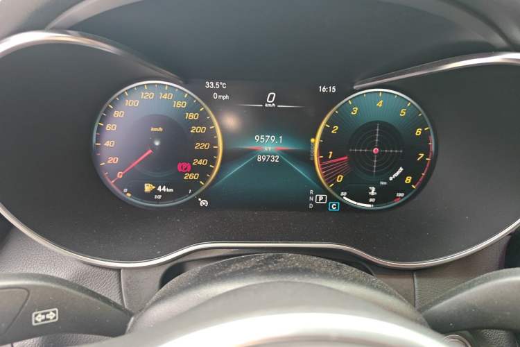 Used Mercedes-Benz GLC Coupe 2020 GLC 260 4MATIC Coupe SUV Instrument Cluster