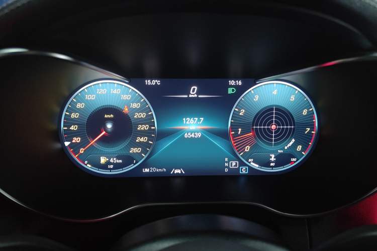 Used Mercedes-Benz GLC Coupe 2020 GLC 300 4MATIC Coupe SUV Instrument Cluster