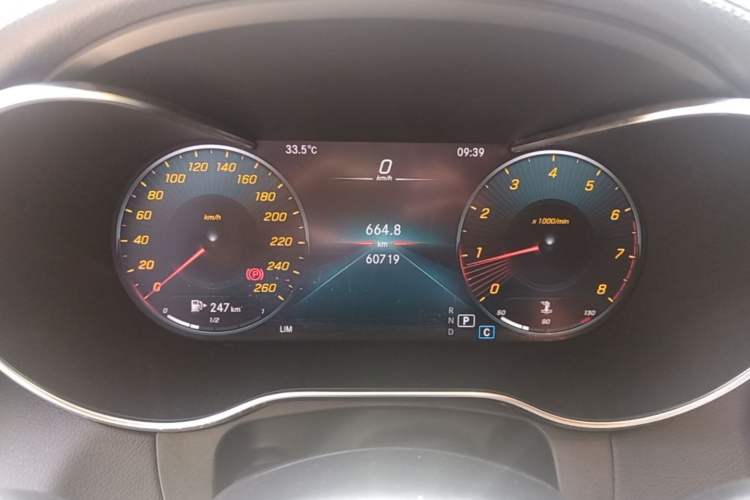Used Mercedes-Benz GLC Coupe 2020 GLC 260 4MATIC Coupe SUV Instrument Cluster