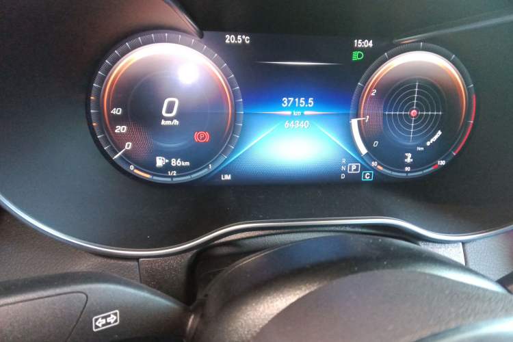 Used Mercedes-Benz GLC Coupe 2020 GLC 260 4MATIC Coupe SUV Instrument Cluster