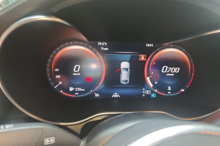 Used Mercedes-Benz GLC Coupe 2020 GLC 300 4MATIC Coupe SUV Instrument Cluster