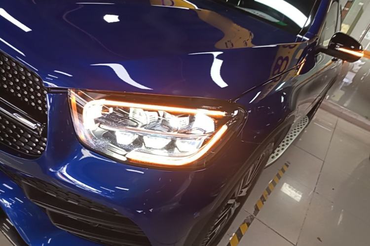Used Mercedes-Benz GLC Coupe 2020 GLC 300 4MATIC Coupe SUV Left Front Headlight
