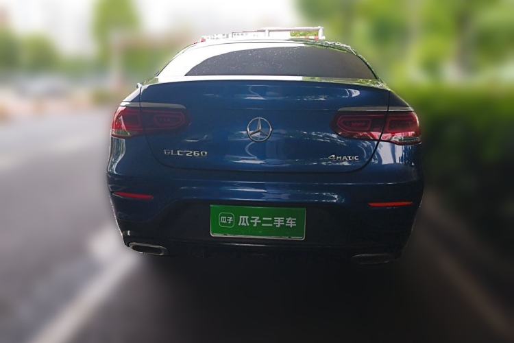 Used Mercedes-Benz GLC Coupe 2020 GLC 260 4MATIC Coupe SUV Rear