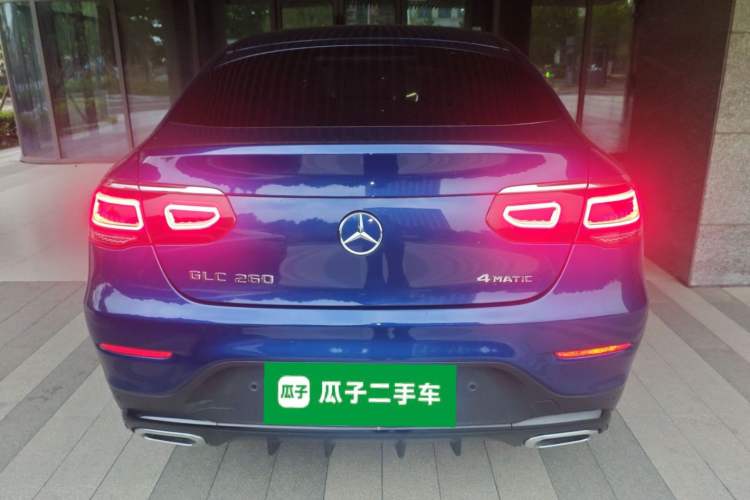 Used Mercedes-Benz GLC Coupe 2020 GLC 260 4MATIC Coupe SUV Rear