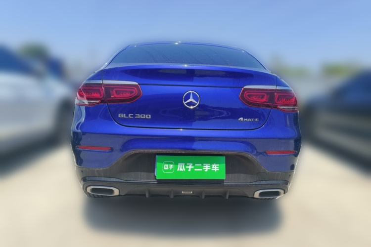 Used Mercedes-Benz GLC Coupe 2020 GLC 300 4MATIC Coupe SUV Rear