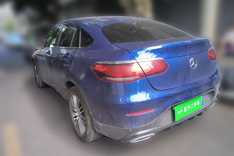 Used Mercedes-Benz GLC Coupe 2020 GLC 260 4MATIC Coupe SUV Rear Left 45 Deg