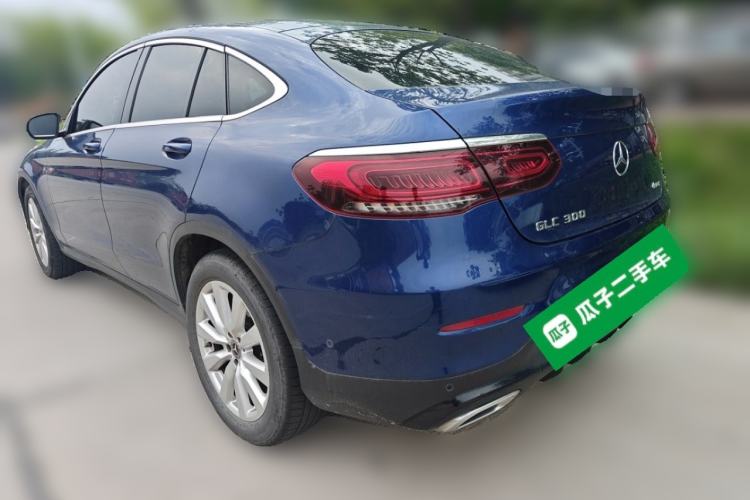 Used Mercedes-Benz GLC Coupe 2020 GLC 260 4MATIC Coupe SUV Rear Left 45 Deg