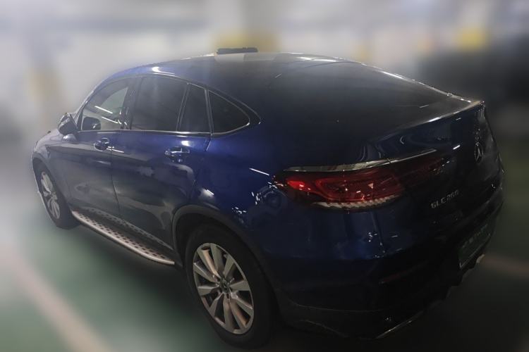 Used Mercedes-Benz GLC Coupe 2020 GLC 260 4MATIC Coupe SUV Rear Left 45 Deg