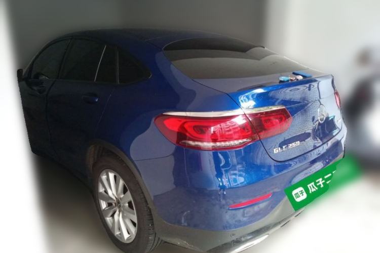 Used Mercedes-Benz GLC Coupe 2020 GLC 260 4MATIC Coupe SUV Rear Left 45 Deg