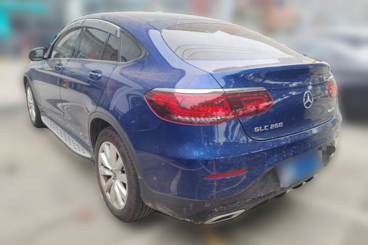 Used Mercedes-Benz GLC Coupe 2020 GLC 260 4MATIC Coupe SUV Rear Left 45 Deg