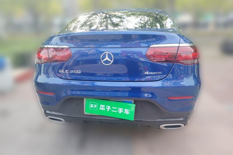 Used Mercedes-Benz GLC Coupe 2020 GLC 260 4MATIC Coupe SUV Rear