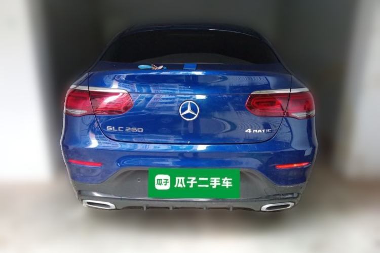 Used Mercedes-Benz GLC Coupe 2020 GLC 260 4MATIC Coupe SUV Rear