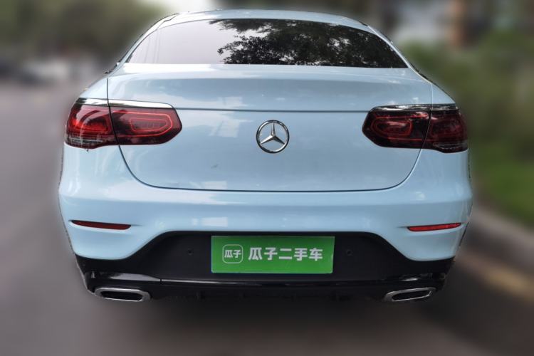 Used Mercedes-Benz GLC Coupe 2020 GLC 260 4MATIC Coupe SUV Rear