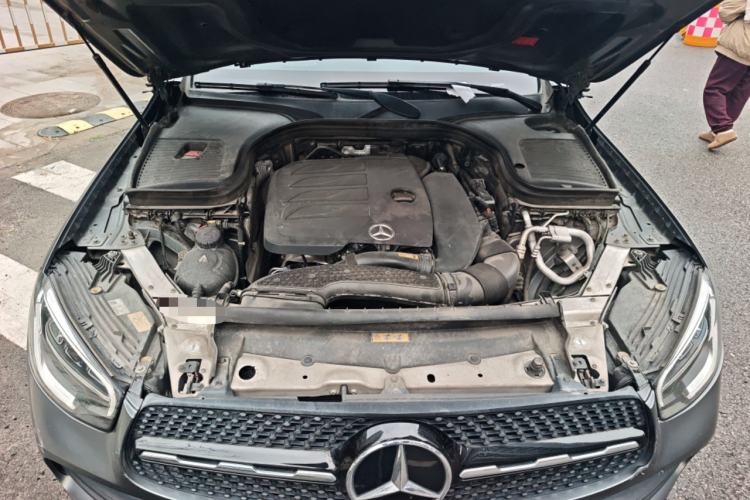 Used Mercedes-Benz GLC Coupe 2020 GLC 300 4MATIC Coupe SUV Engine Bay