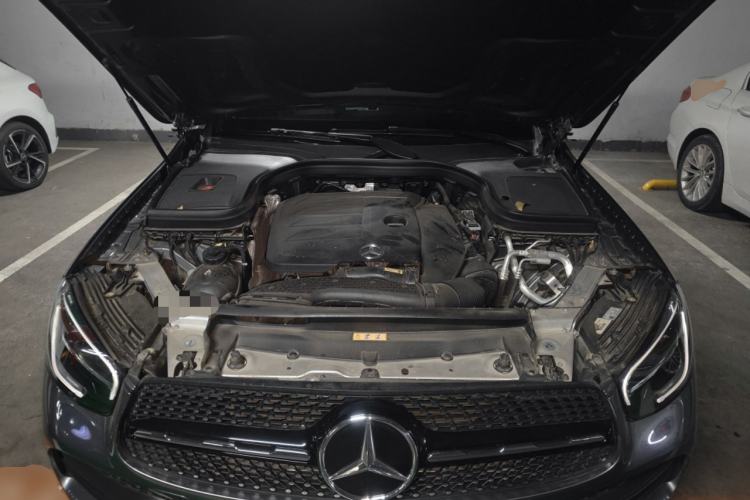 Used Mercedes-Benz GLC Coupe 2020 GLC 260 4MATIC Coupe SUV Engine Bay