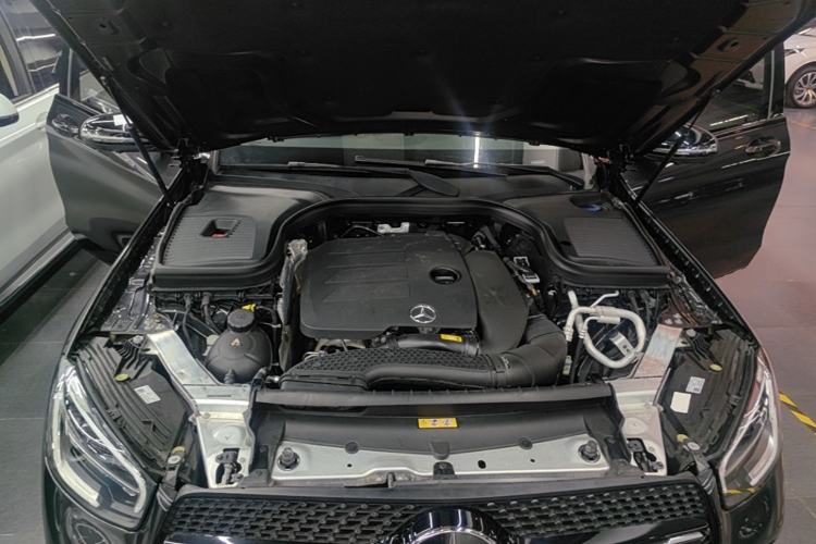 Used Mercedes-Benz GLC Coupe 2020 GLC 260 4MATIC Coupe SUV Engine Bay