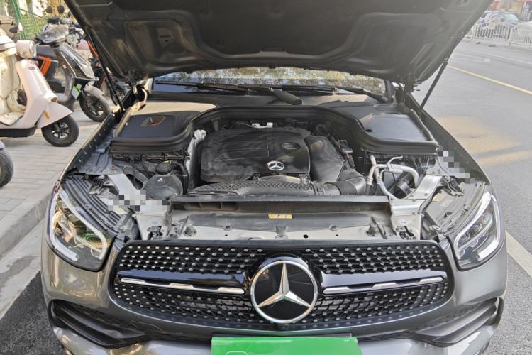 Used Mercedes-Benz GLC Coupe 2020 GLC 300 4MATIC Coupe SUV Engine Bay