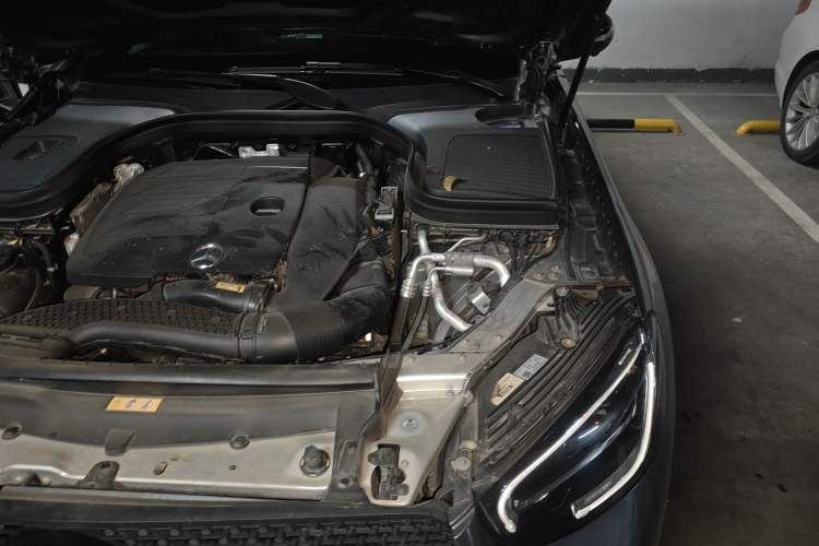 Used Mercedes-Benz GLC Coupe 2020 GLC 260 4MATIC Coupe SUV Engine Bay Left