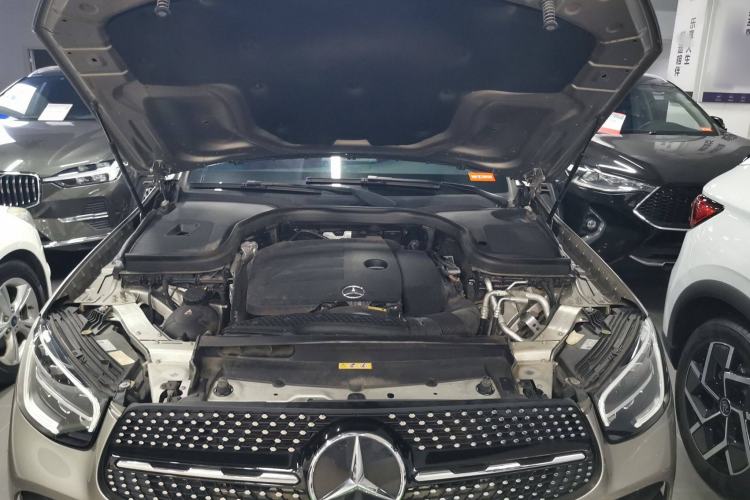 Used Mercedes-Benz GLC Coupe 2020 GLC 260 4MATIC Coupe SUV Engine Bay