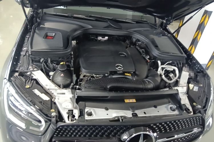 Used Mercedes-Benz GLC Coupe 2020 GLC 260 4MATIC Coupe SUV Engine Bay