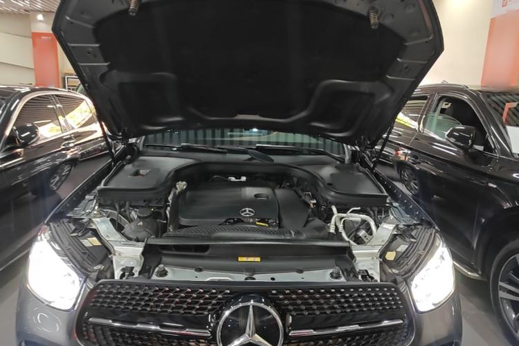Used Mercedes-Benz GLC Coupe 2020 GLC 260 4MATIC Coupe SUV Engine Bay