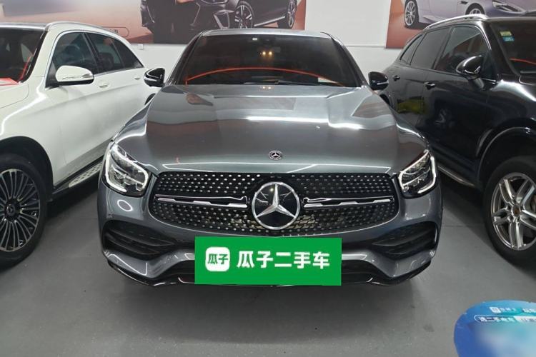 Used Mercedes-Benz GLC Coupe 2020 GLC 260 4MATIC Coupe SUV Exterior 1