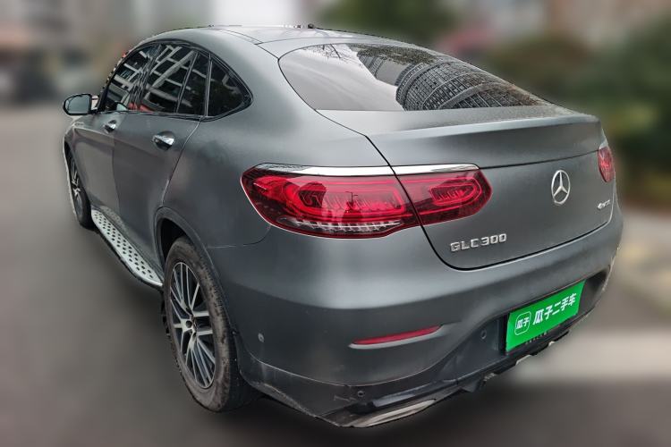 Used Mercedes-Benz GLC Coupe 2020 GLC 300 4MATIC Coupe SUV Exterior 2