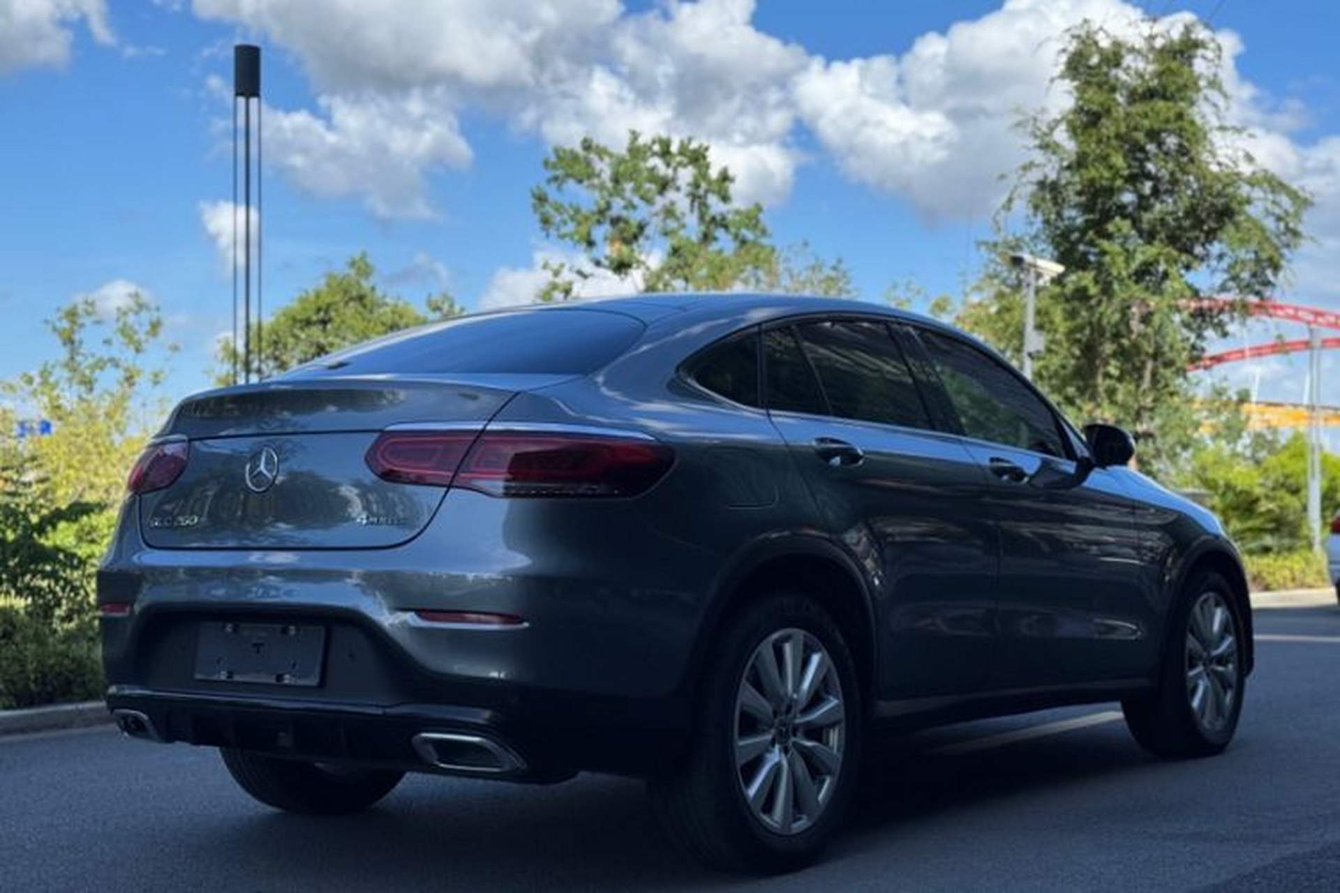 Used Mercedes-Benz GLC Coupe 2020 GLC 260 4MATIC Coupe SUV Exterior 3