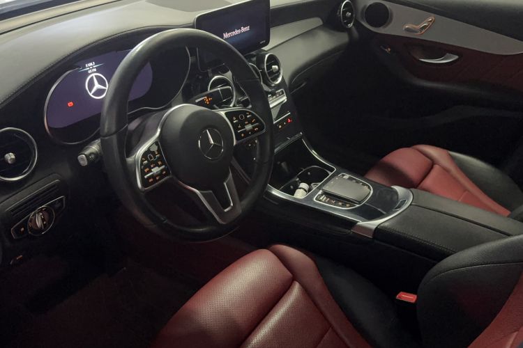Used Mercedes-Benz GLC Coupe 2020 GLC 260 4MATIC Coupe SUV Exterior 3
