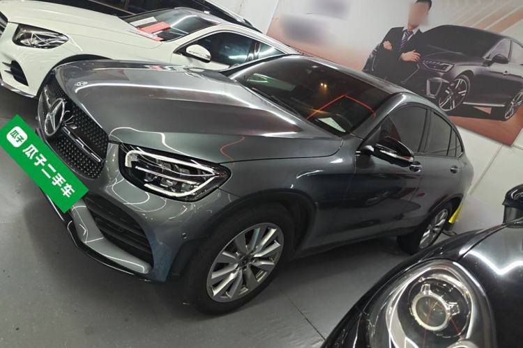 Used Mercedes-Benz GLC Coupe 2020 GLC 260 4MATIC Coupe SUV Exterior 3