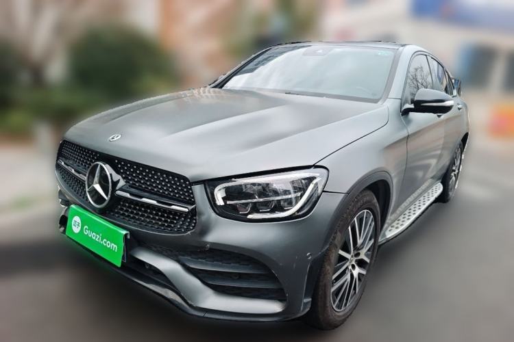 Used Mercedes-Benz GLC Coupe 2020 GLC 300 4MATIC Coupe SUV Exterior 5