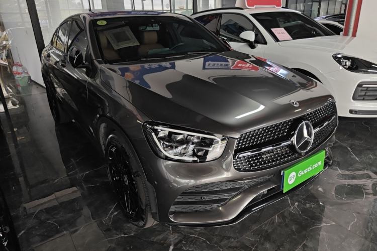 Used Mercedes-Benz GLC Coupe 2020 GLC 260 4MATIC Coupe SUV Front Right 45 Deg