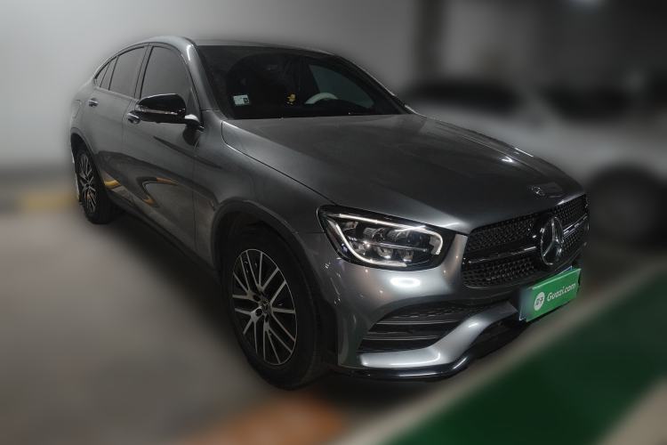 Used Mercedes-Benz GLC Coupe 2020 GLC 260 4MATIC Coupe SUV Front Right 45 Deg