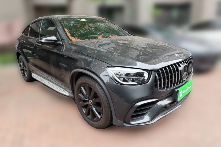 Used Mercedes-Benz GLC Coupe 2020 GLC 260 4MATIC Coupe SUV Front Right 45 Deg