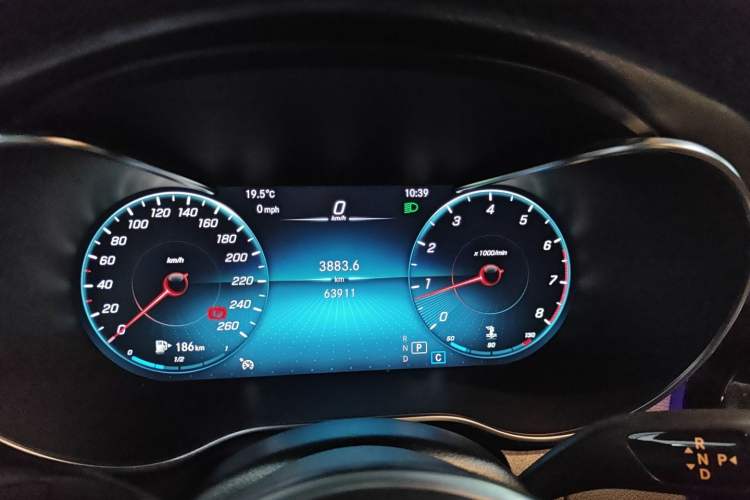 Used Mercedes-Benz GLC Coupe 2020 GLC 260 4MATIC Coupe SUV Instrument Cluster