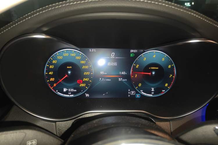 Used Mercedes-Benz GLC Coupe 2020 GLC 260 4MATIC Coupe SUV Instrument Cluster