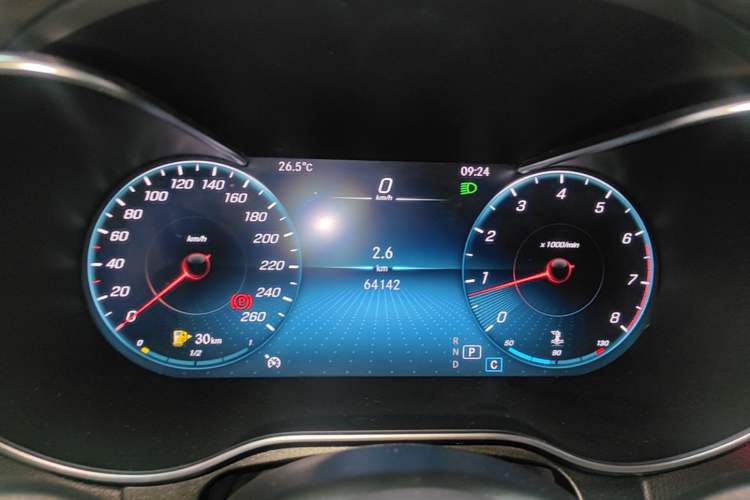 Used Mercedes-Benz GLC Coupe 2020 GLC 260 4MATIC Coupe SUV Instrument Cluster