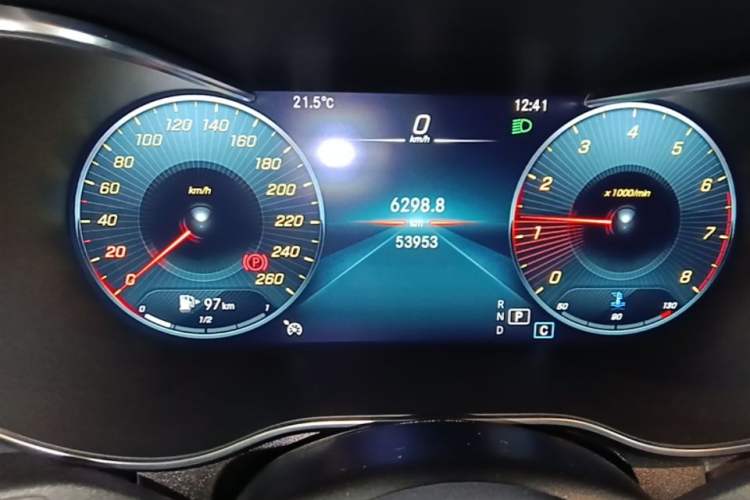 Used Mercedes-Benz GLC Coupe 2020 GLC 260 4MATIC Coupe SUV Instrument Cluster