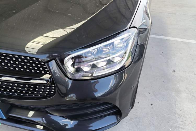 Used Mercedes-Benz GLC Coupe 2020 GLC 260 4MATIC Coupe SUV Left Front Headlight