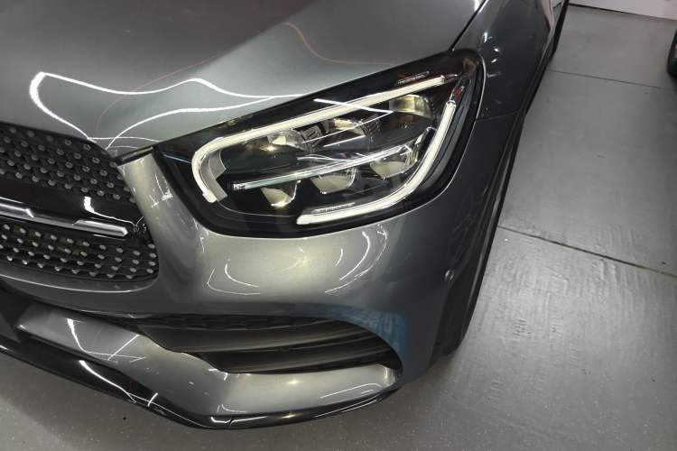 Used Mercedes-Benz GLC Coupe 2020 GLC 260 4MATIC Coupe SUV Left Front Headlight