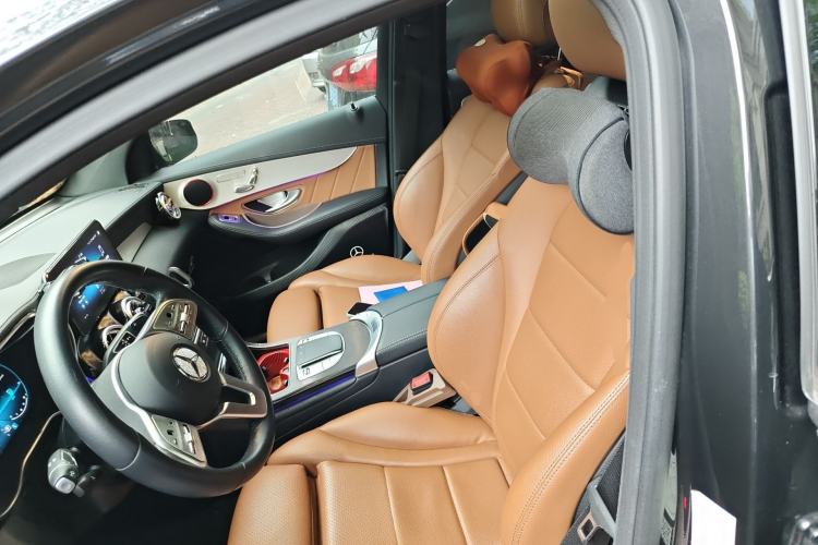Used Mercedes-Benz GLC Coupe 2020 GLC 260 4MATIC Coupe SUV Left Front Seat