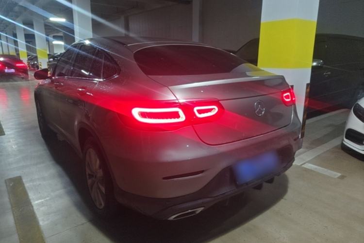 Used Mercedes-Benz GLC Coupe 2020 GLC 260 4MATIC Coupe SUV Rear Left 45 Deg